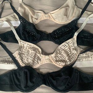 Negative Underwear 34A Bra bundle
